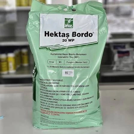 HEKTAŞ  BORDO BULAMACI 20 WP 10 KG