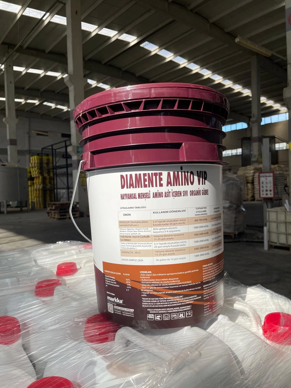 DİAMENTE AMİNO VIP 20 LT.(HAYVANSAL MENŞEYLİ AMİNO ASİT)