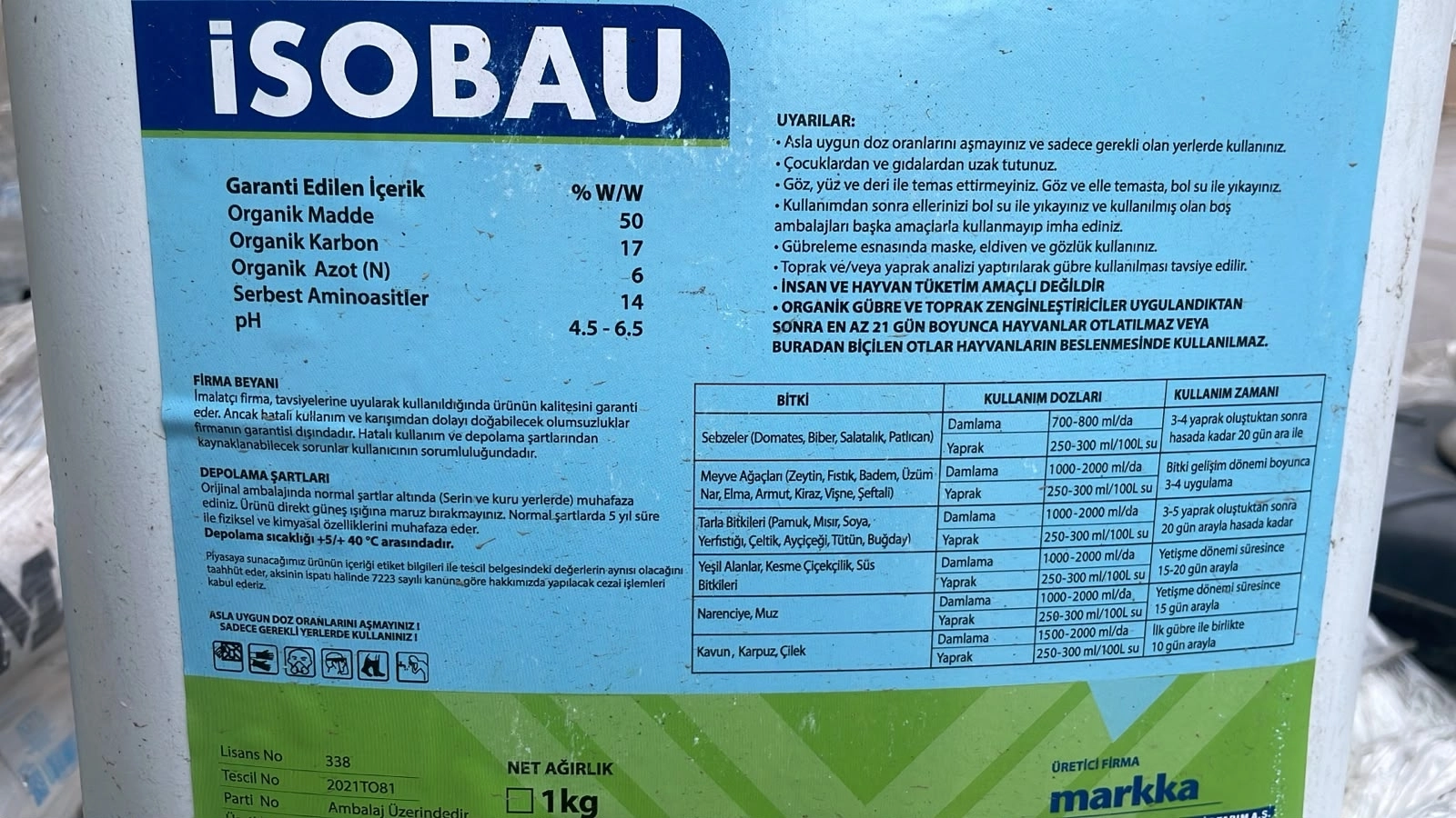 USAGRO NITROEM 8.8.8 + ME 20 LT.