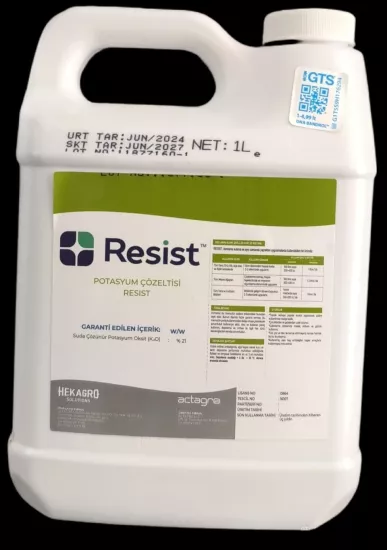 Resist™ 0-27-21 1 Lt.(Potasyum Fosfit) Resist™ 0-27-21 1 Lt.(Potasyum Fosfit)