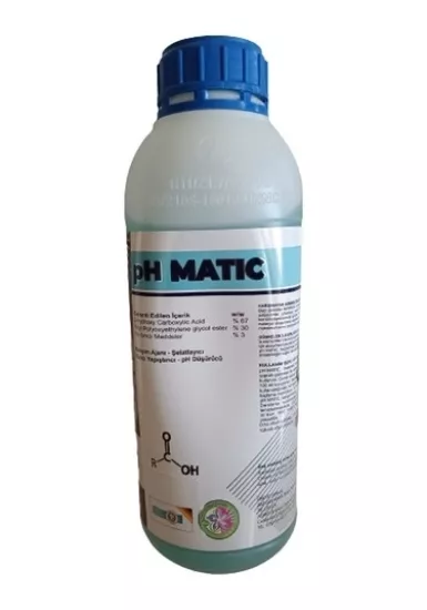 Ph Matic 1 Lt. ( Ph Düşürücü Yayıcı Yapıştırıcı Şelatlatıcı Karışım Ajanı )