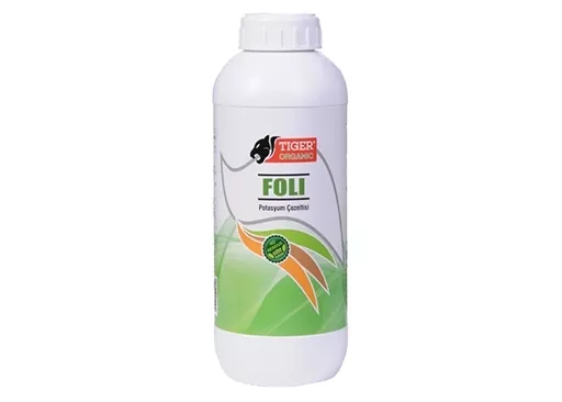 FOLY 1 LT.  (ORGANİK SİLİSYUM %26 - KÜKÜRT %7 - KALCİYUM %5 - POTASYUM %10)