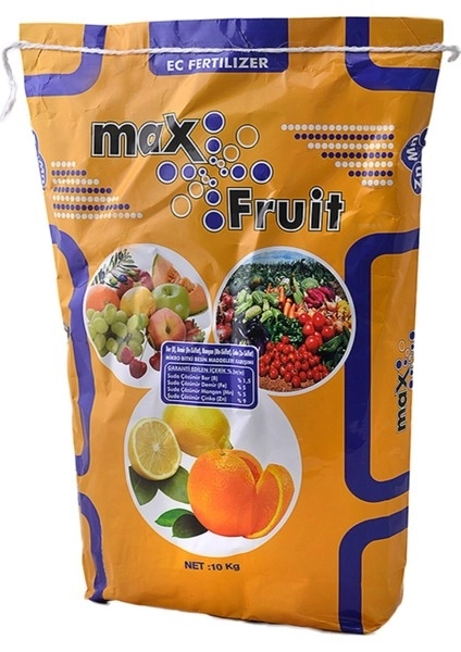 MAX FRUIT 10 KG . (MİKRO BİTKİ BESİN MADDELERİ KARIŞIMI)