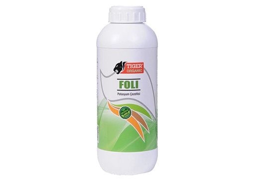 FOLY 1 LT.  (ORGANİK SİLİSYUM %26 - KÜKÜRT %7 - KALCİYUM %5 - POTASYUM %10)