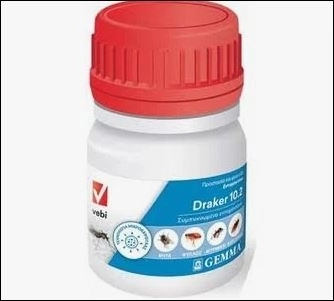 Draker 10.2 CS Genel Amaçlı Haşere İlacı 50 ML.(Hamamböceği, Kene, Akrep, Altlık böceği, Karınca, Pire, Sivrisinek, Tatarcık ve Karasinek)